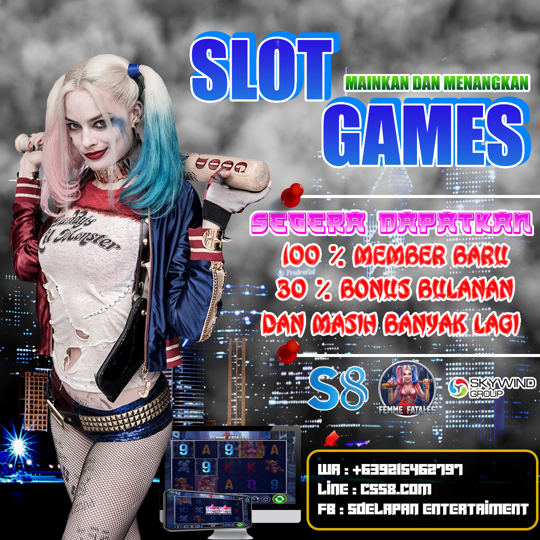 SLOTS GAMES | S8 INDO | COME AND JOIN SLOTSS%20100%25