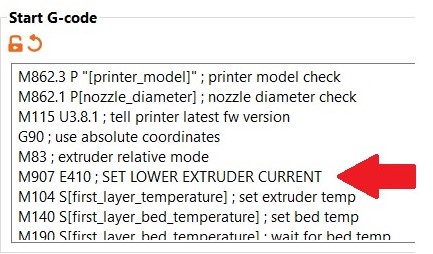 Extruder Motor Overheating gCode